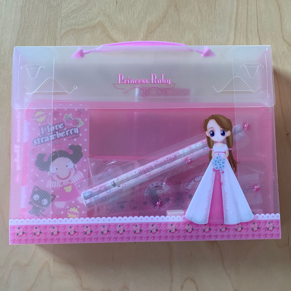 New-Princess Ruby-Office Supplies Set